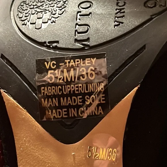 Vince Camuto Tapley Black Corset Lace Up Back Over The Knee Boot Size 5.5 - Picture 7 of 7